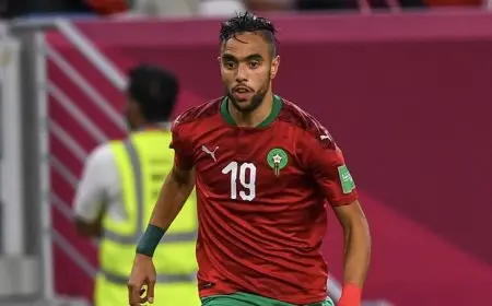 الشيبي يتصدر قائمة المغرب لمواجهتي البحرين والكونغو وغياب داري بسبب الإصابة