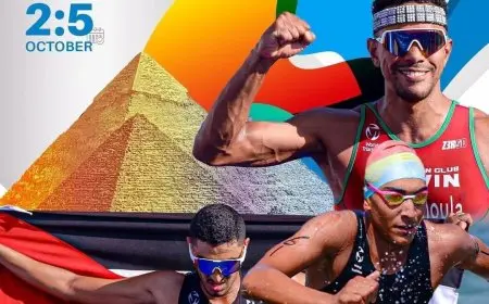 مصر تستقبل 28 دولة في البطولة الأفريقية والعربية للترايثلون