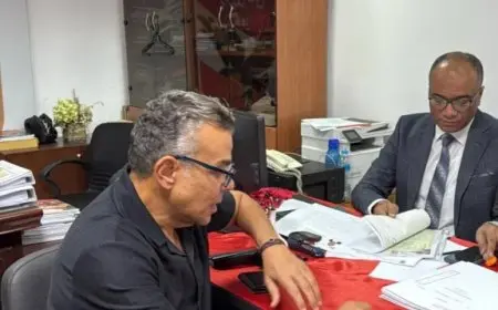 خالد مرتجي يقدم أوراق ترشحه لأمانة صندوق الأهلي ضمن قائمة الخطيب في الانتخابات المقبلة