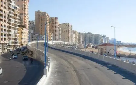 غلق جزئي لكوبري اللواء عبد السلام محجوب بالإسكندرية لمدة 20 يوما