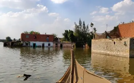 محافظ البحيرة تعلن عن آخر تطورات منسوب نهر النيل بعد غمر 60 فدانًا