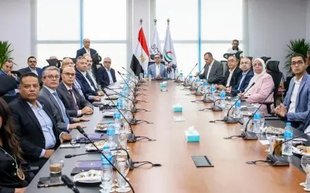 افتتاح المرحلة الثانية للمعامل المركزية الصناعية بالسخنة برئاسة رئيس اقتصادية قناة السويس ووزير الاستثمار