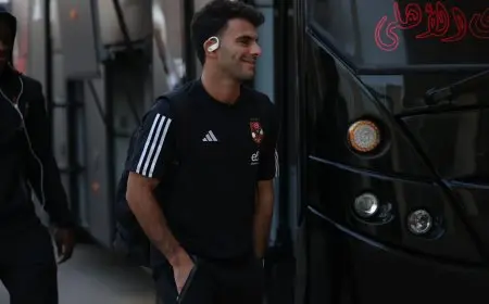 الأهلي يقترب من استاد المقاولون استعداداً لمواجهة قوية ضد كهرباء الإسماعيلية