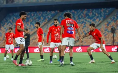 منتخب مصر يفتتح معسكره التدريبي لمواجهتي جيبوتي وغينيا بيساو في تصفيات كأس العالم