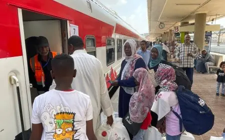 السكة الحديد تنظم الرحلة الـ23 لعودة السودانيين إلى الوطن