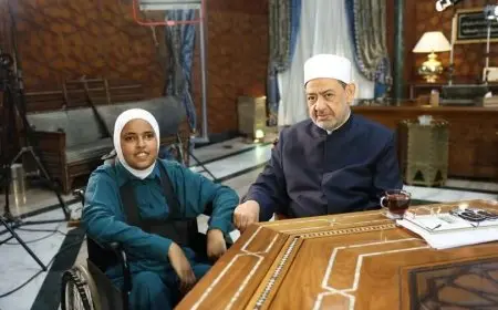 والد آية يعبر عن دهشته بعد تكريم ابنته من شيخ الأزهر