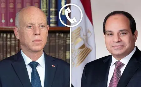 الرئيس السيسي يتلقى تهنئة من الرئيس التونسي بمناسبة ذكرى انتصارات أكتوبر
