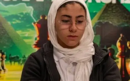 جنى محمد زكي تبرز في بطولة العالم للناشئين للشطرنج بألبانيا وتحقق انتصاراً ساحقاً على لاعبة إسرائيل