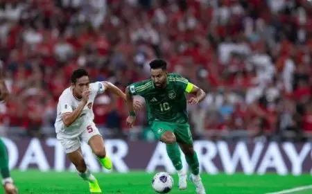 السعودية تتحدى إندونيسيا اليوم في مباراة حاسمة بالملحق الآسيوي المؤهل لكأس العالم