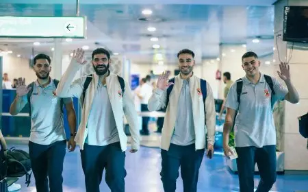 بعثة النادي الأهلي رجال تغادر إلى المغرب لخوض منافسات بطولة إفريقيا