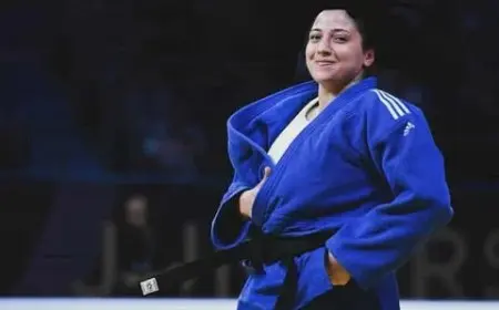صفا سليمان تتألق رغم الإصابة وتحصد المركز الخامس في بطولة العالم للشباب للجودو