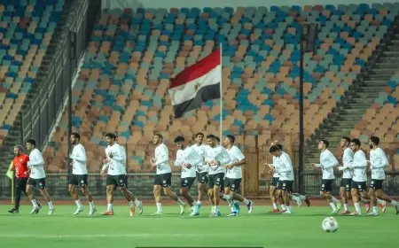 منتخب مصر ينهي تدريباته اليوم قبل مواجهة غينيا بيساو في تصفيات كأس العالم