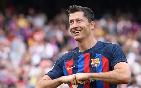 برشلونة يستعد لمرحلة ما بعد ليفاندوفسكي ويضع موهبة فياريال في دائرة اهتماماته