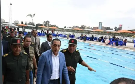 رئيس الوزراء يزور نادي وفندق بنها للقوات المسلحة لدعم المدنيين والعسكريين