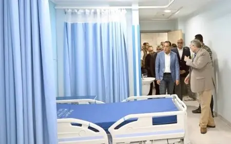 رئيس الوزراء يقوم بجولة تفقدية لمشروع مستشفى طوخ المركزي لتعزيز الخدمات الصحية
