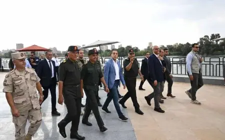 رئيس الوزراء يقوم بجولة تفقدية في نادي وفندق بنها المخصص للقوات المسلحة والمدنيين