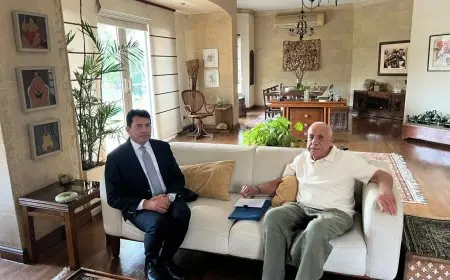 وزير الرياضة يزور حسين لبيب ومرتضى منصور للاطمئنان على صحتهم