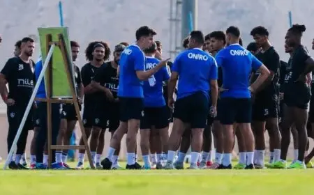 لاعبي الزمالك يستعدون بشكل مكثف قبل مواجهة ديكيداها في الكونفدرالية