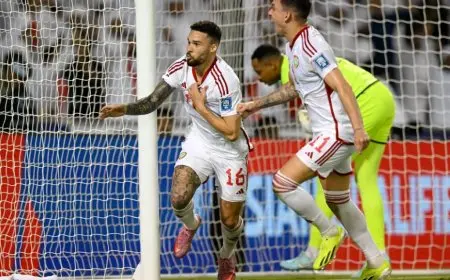 الإمارات تحقق انتصارًا مثيرًا على عمان وتعيد الأمل في التأهل للمونديال