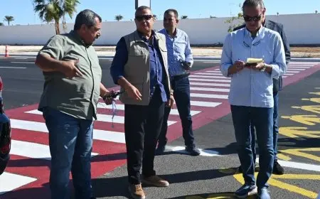 محافظ جنوب سيناء يقوم بجولة تفقدية للاستعدادات النهائية لقمة شرم الشيخ للسلام