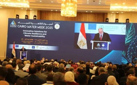 محافظ القاهرة يفتتح أسبوع القاهرة الثامن للمياه بفعاليات مميزة