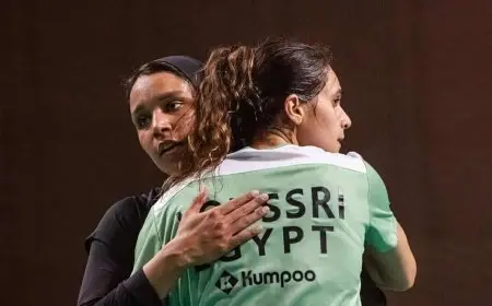 مصر تحقق ميداليتين برونزيتين في بطولة الجزائر الدولية للريشة الطائرة