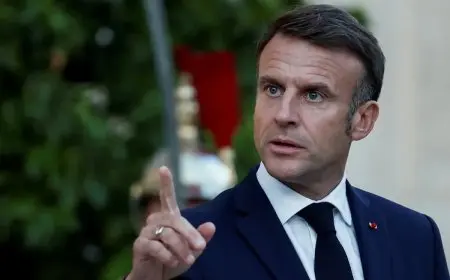 ماكرون يصل شرم الشيخ ويستعد لإعلان هام حول إنهاء الحرب في غزة