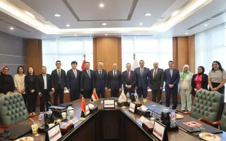 وفد رفيع المستوى من وزارة العلوم والتكنولوجيا الصينية يزور وكالة الفضاء المصرية لتعزيز التعاون العلمي