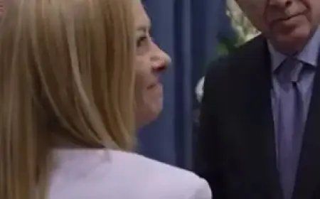 أردوغان يطلب من رئيسة وزراء إيطاليا مساعدتها في الإقلاع عن التدخين