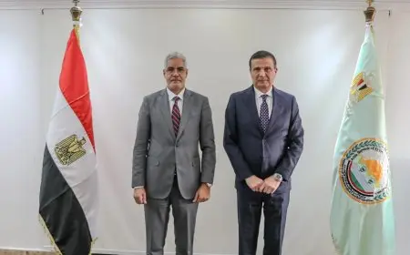 وزير الزراعة يلتقي بنظيره الموريتاني لتعزيز التعاون في القطاع الزراعي