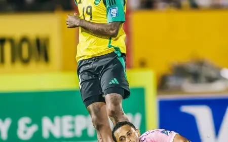 جامايكا تحقق انتصاراً ساحقاً على برمودا وتتألق في تصفيات كأس العالم بتحقيق صدارة مجموعتها