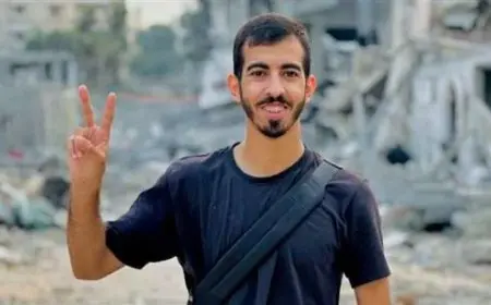 عزاء الصحفي الفلسطيني الشهيد صالح الجعفراوي في القاهرة موعد ومكان وتفاصيل مهمة