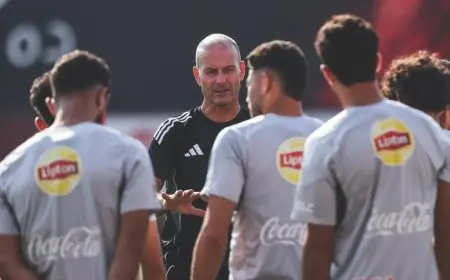 توروب يقود أول تدريب رسمي مع الأهلي استعدادًا لمواجهة إيجل نوار في دوري أبطال إفريقيا