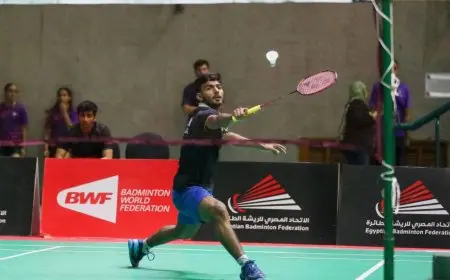 انطلاق منافسات الدور الثاني في بطولة مصر الدولية للريشة الطائرة 2023