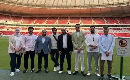 وفد بيراميدز يستكشف ملاعب التدريب في قطر استعدادا لمنافسات الإنتركونتيننتال
