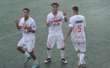 الزمالك يحقق فوزاً كبيراً على المصري رباعياً في بطولة الجمهورية للناشئين