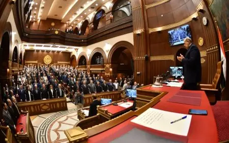 أعضاء مجلس الشيوخ يؤدون اليمين الدستورية لبدء الفصل التشريعي الثاني