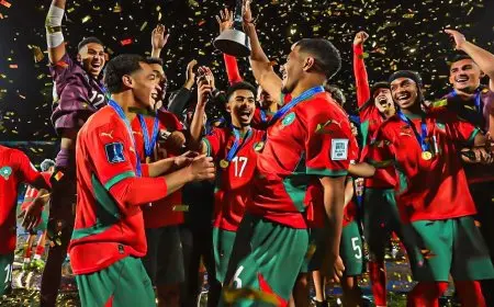 منتخب المغرب للشباب يحقق إنجازًا تاريخيًا ويفوز بكأس العالم لأول مرة