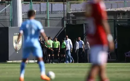 أزمة مباراة الأهلي وبيراميدز في دوري الجمهورية لمواليد 2007 تكشف تفاصيل مثيرة