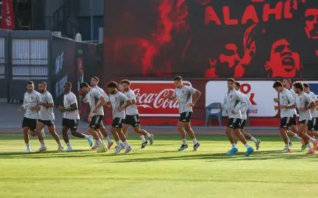الأهلي يعود للتدريبات بقوة تحضيرًا لملاقاة الاتحاد السكندري