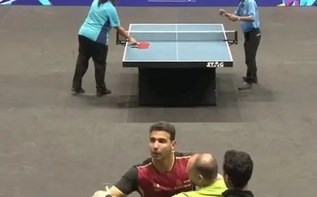 تحقيق شامل في حادثة منتخب تنس الطاولة والجدل حول مشاركة ابن رئيس الاتحاد