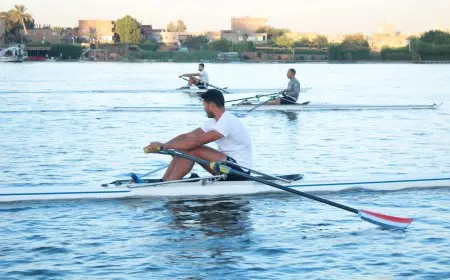 منتخب مصر للتجديف يستعد للتنافس في بطولتي إفريقيا المقامتين في جنوب أفريقيا