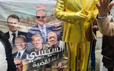 استقبال حار للرئيس السيسي في بروكسل مع بدء القمة المصرية الأوروبية