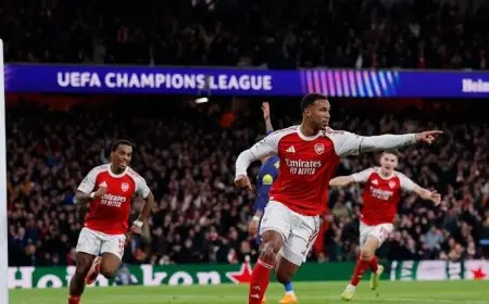 أرسنال يسحق أتليتكو مدريد بأربعة أهداف نظيفة في بطولة دوري أبطال أوروبا