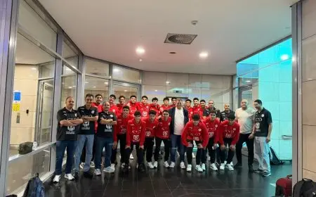 منتخب ناشئي اليد يتوجه إلى المغرب للمنافسة في بطولة العالم تحت 17 عامًا