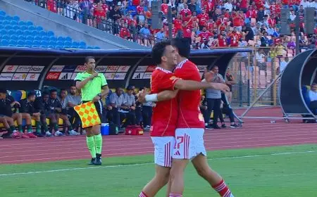 الأهلي يتقدم على الاتحاد السكندري مبكرًا بهدف أشرف بن شرقي