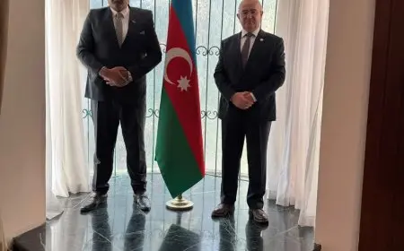 رئيس اتحاد المواي تاي يتناقش مع سفير أذربيجان بالقاهرة لتعزيز التعاون الرياضي