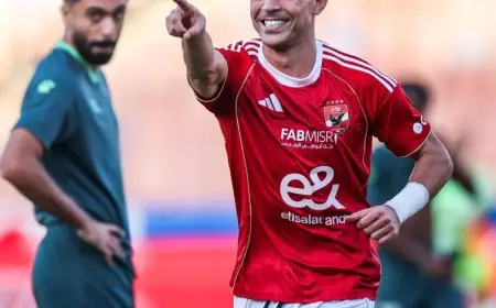 الأهلي يواصل تألقه ويحقق فوزًا هامًا على الاتحاد السكندري بثنائية ويتصدر جدول الدوري مؤقتًا