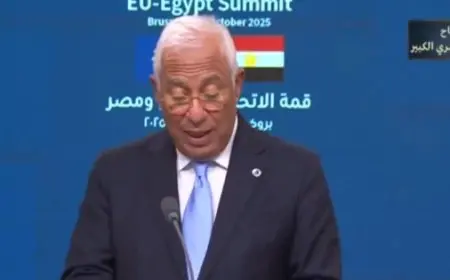 رئيس المجلس الأوروبي يؤكد أهمية مصر كشريك أساسي للاتحاد الأوروبي في تحقيق استقرار الشرق الأوسط