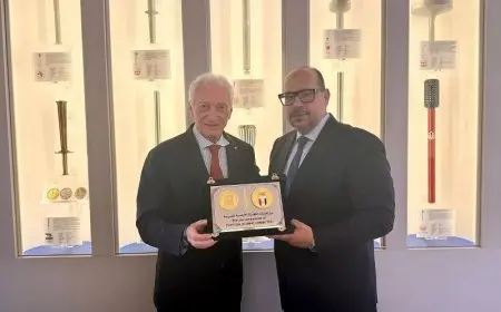 اللجنة الأولمبية المصرية توقع اتفاقية تعاون رسمي مع اللجنة الأولمبية الإيطالية في روما